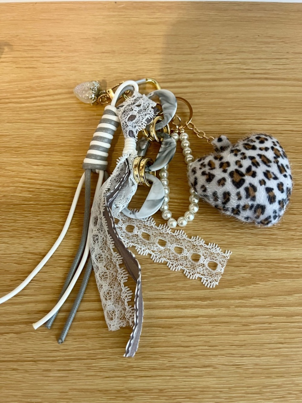 Leopard Bag Charm